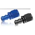 Redhorse Push Loc Hose End - Red And Blue R1J-2000041